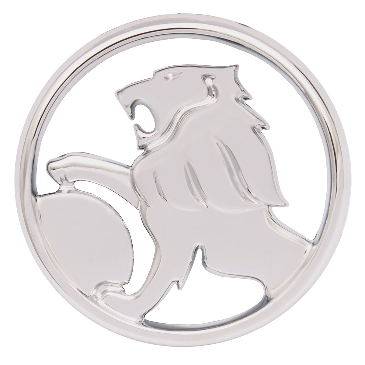 Holden Commodore Lion Bootlid Badge Chrome Finish VS Sedan - B1143