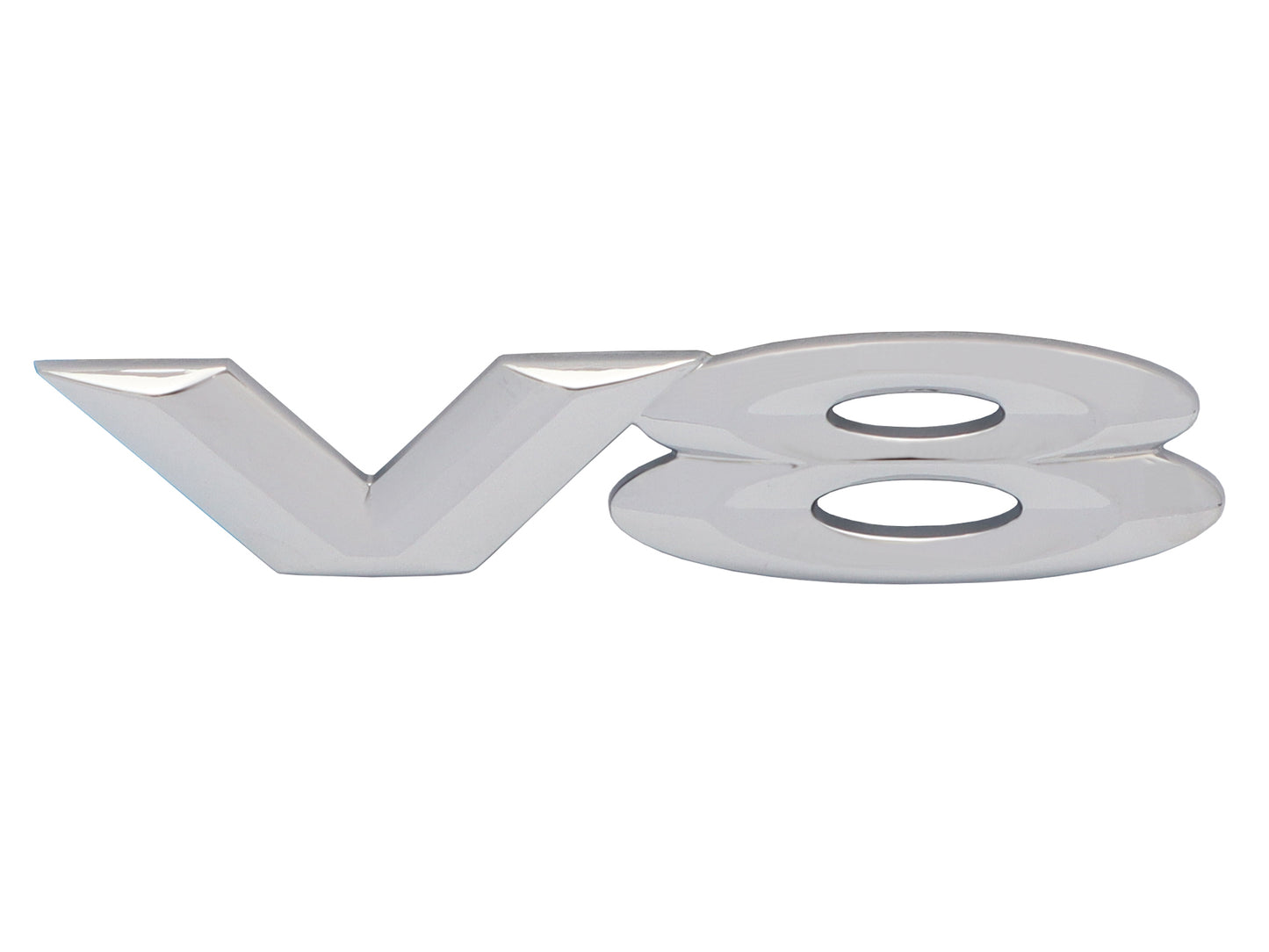 Holden Commodore Chrome "V8" Badge x1 VY V8 Fender or Guard 5.7 - 92084153