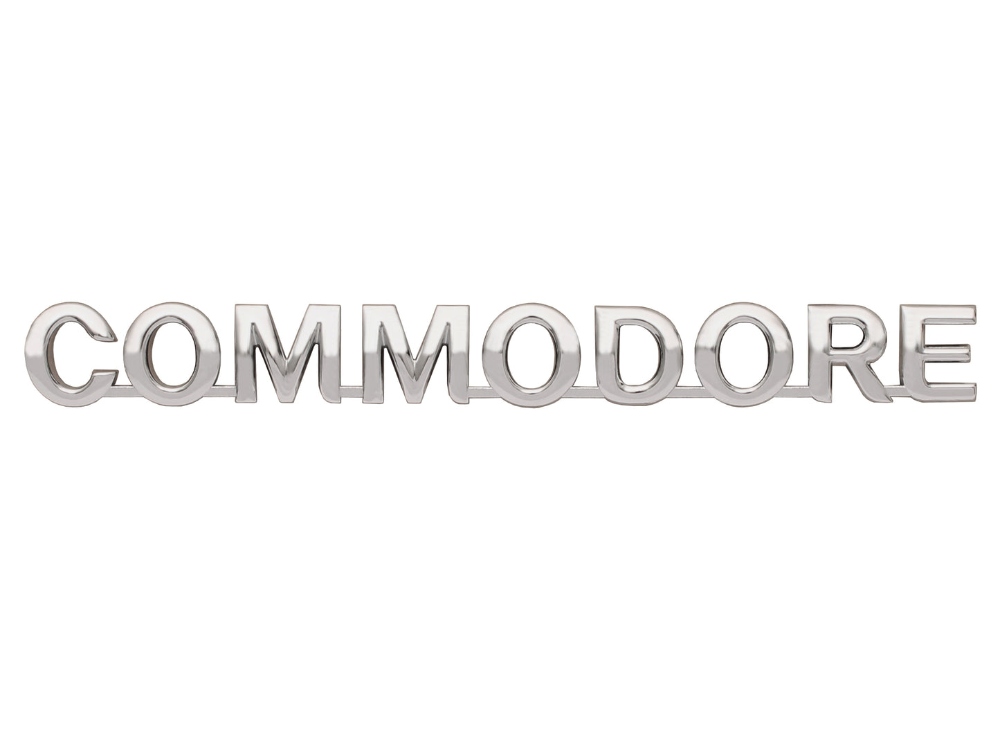 Holden "COMMODORE" Rear Panel Badge VS S2 Sedan Chrome / Silver boot emblem - B1144