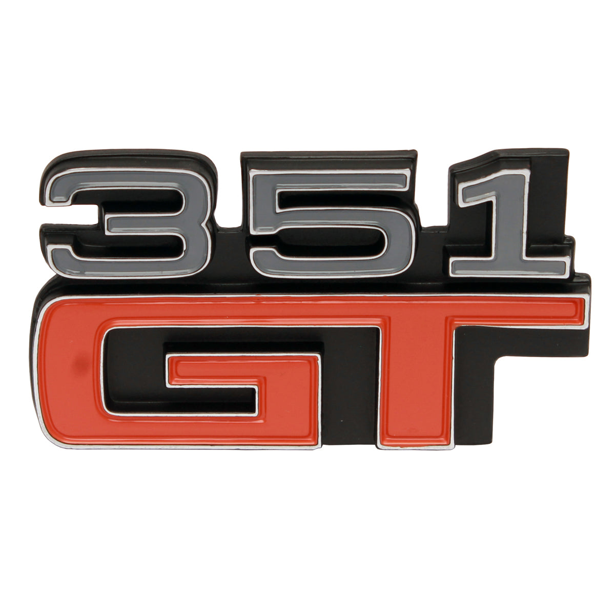 Ford '351 GT' Badge - Fender / Guard or Coupe Rear Panel XA GT – B2019