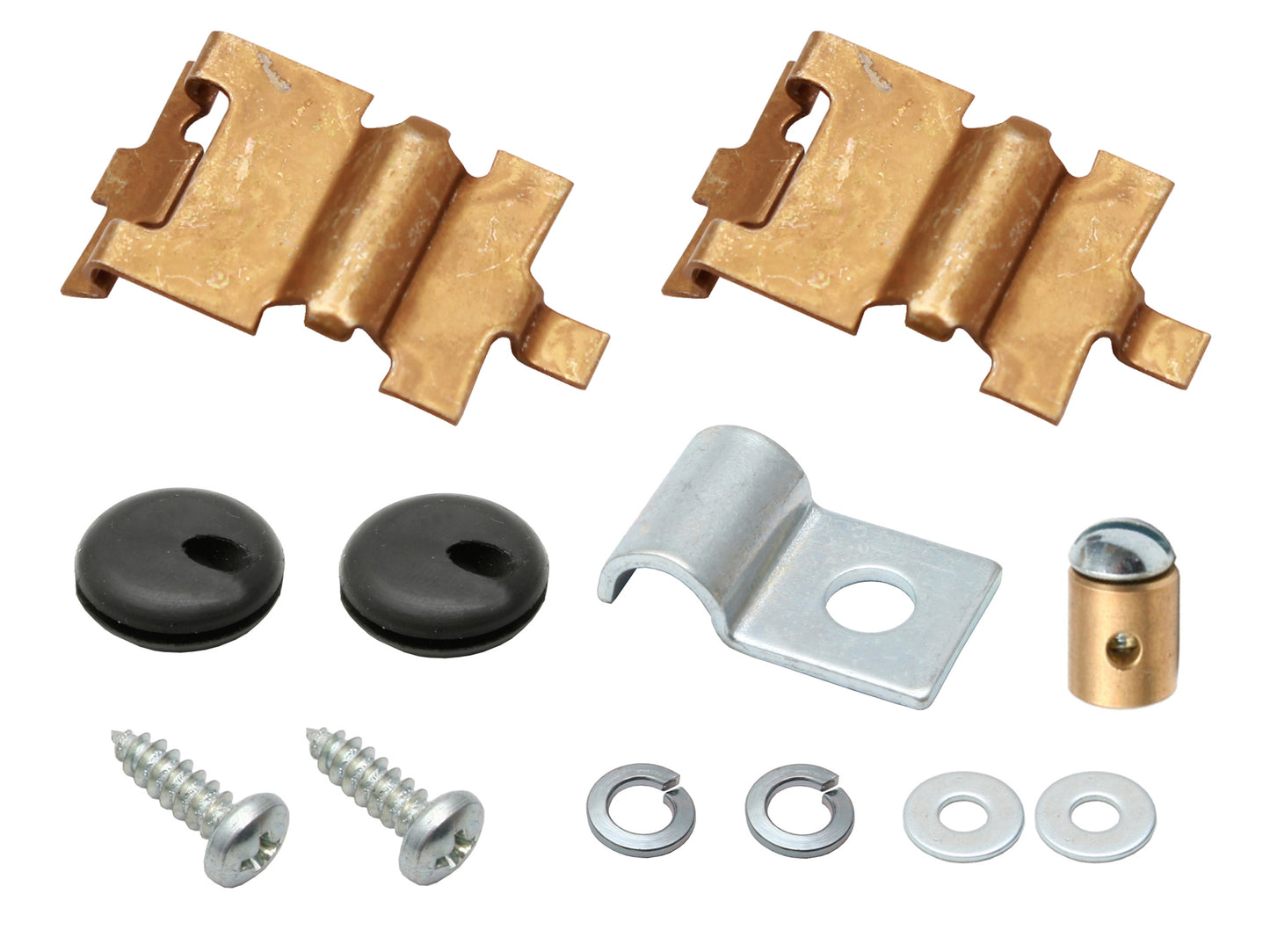 Holden Bonnet Cable Fitting Kit HK HT HG retainer clips screw grommet - BR1003