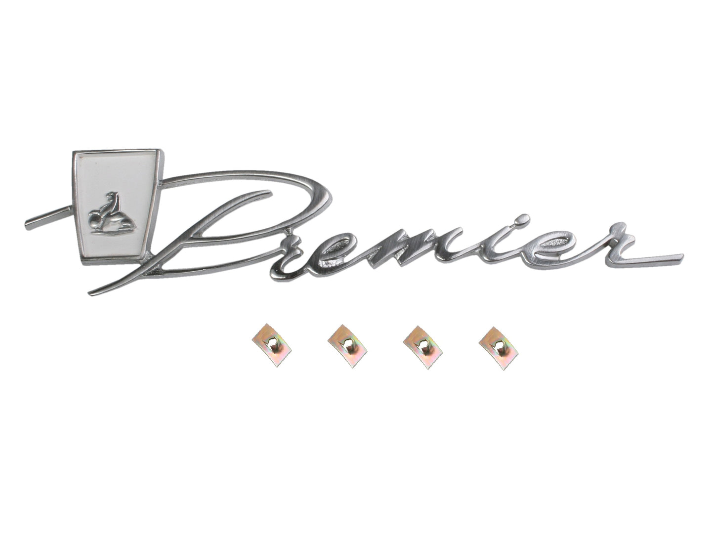 Holden "Premier" Roof Turret Badge x1 HR emblem pillar prem - B1035