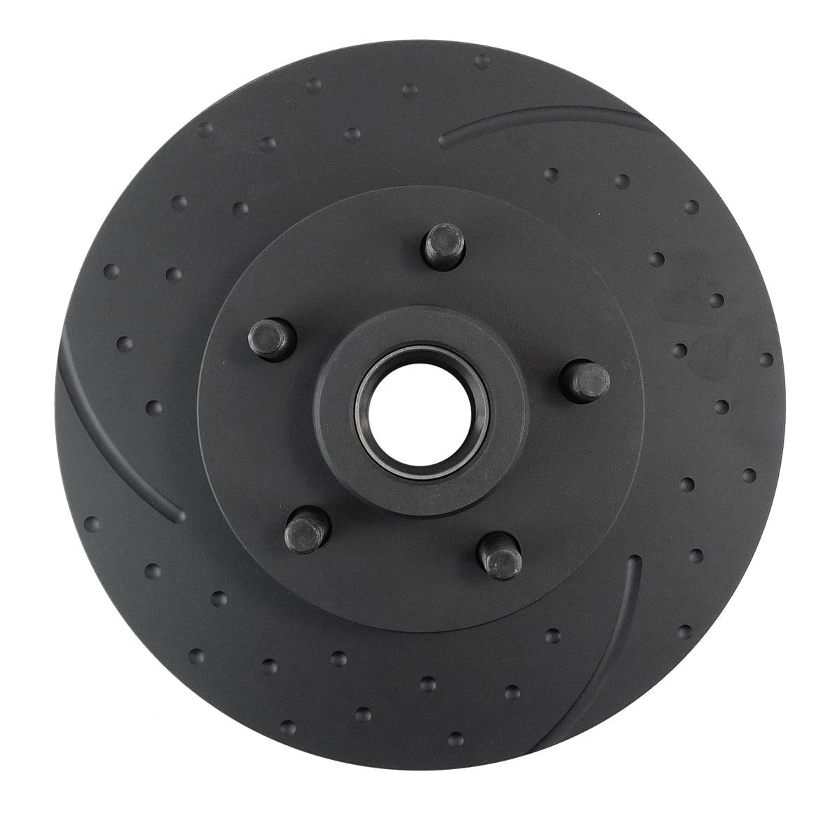 RDA Front Disc Brake Rotor Pair (Slotted & Dimpled) Ford XB XC XD XE XF XG ZG ZH ZJ ZK ZL FC FD FE - RDA107D