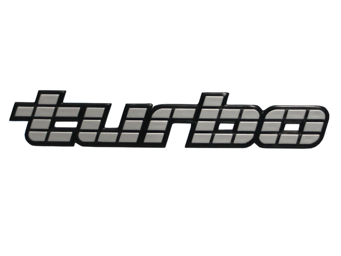 Holden Commodore Silver - TURBO - Badge VL Boot Tailgate x1 Calais Berlina - B1100