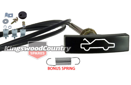 Bonnet Release Cable NON-TWIST Holden HQ HJ HX HZ WB Torana LX +Grommet +Spring - 10403