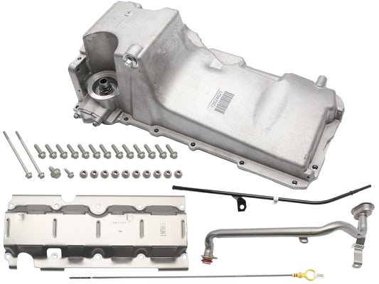 Oil Pan Kit Genuine GM Aluminium Wet Sump Suits V8 LS1 LS2 LS3 LSA - 19212593