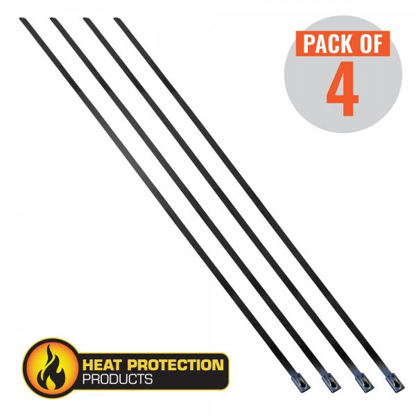 TFI Locking Ties Black Stainless 355mm  - 214004