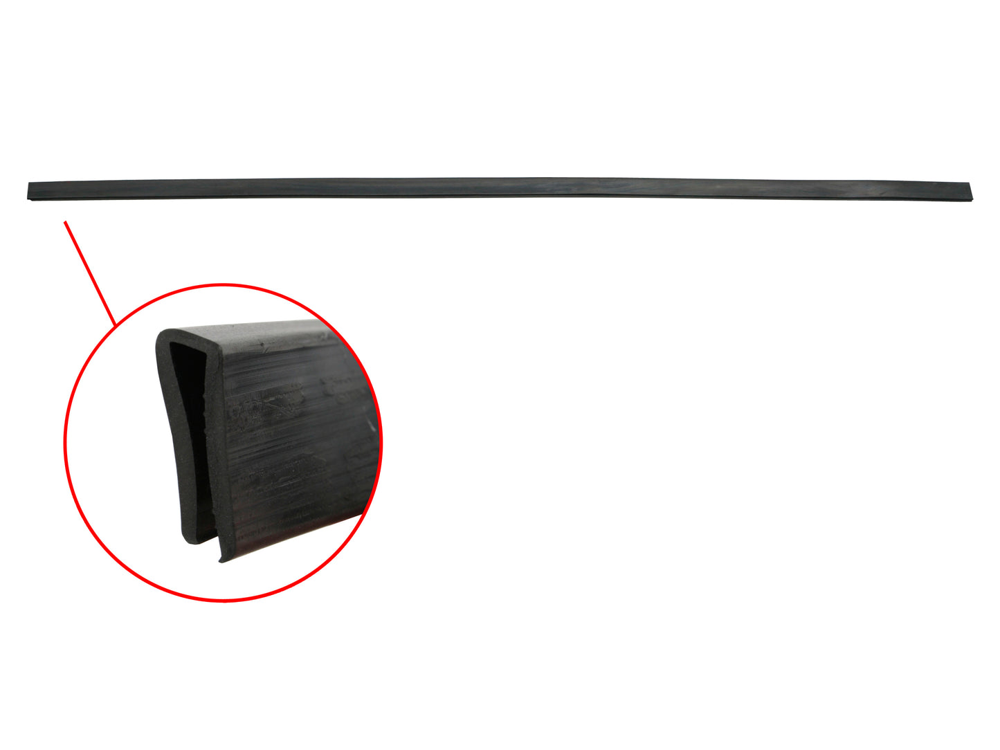 Weather Strip Lifter Channel Tailgate HD - HZ - 2814286