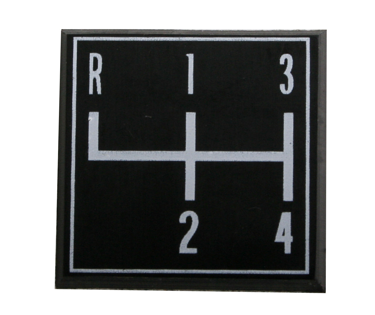 Badge Shift Pattern Plate 4 Speed Indicator LJ GTR - 2815059