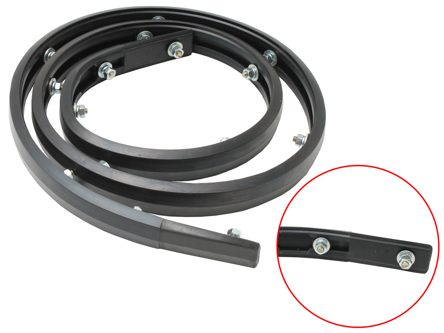 Rubber Strip LH LX Front Bumper Bar - 2825529