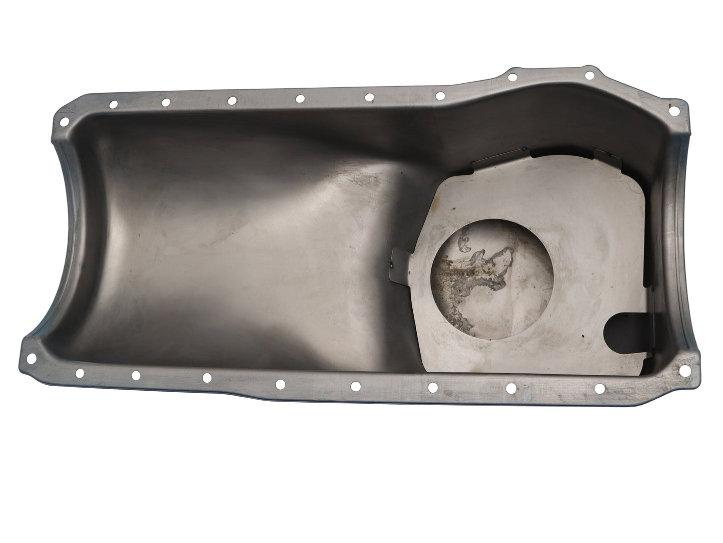 Sump Oil Pan With Baffle 302 351 Standard Clev - 302351OPBL