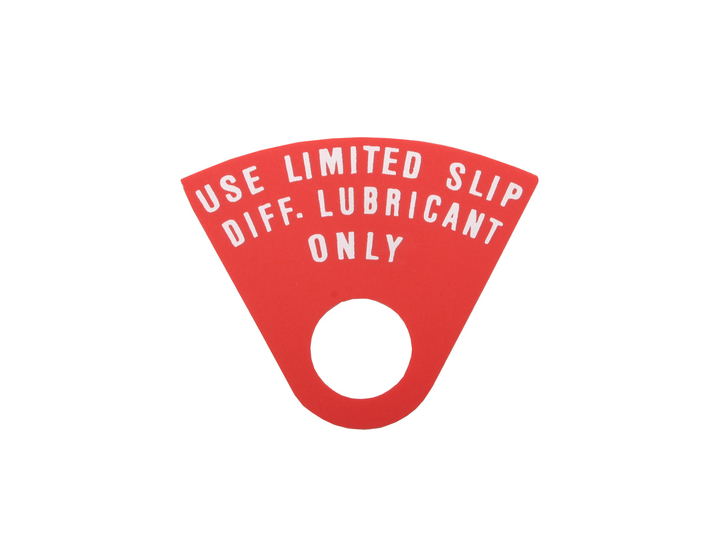 Limited Slip Diff Lubricant Tag HK HT Salisbury - 3931171