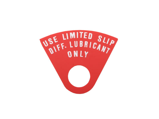 Limited Slip Diff Lubricant Tag HK HT Salisbury - 3931171