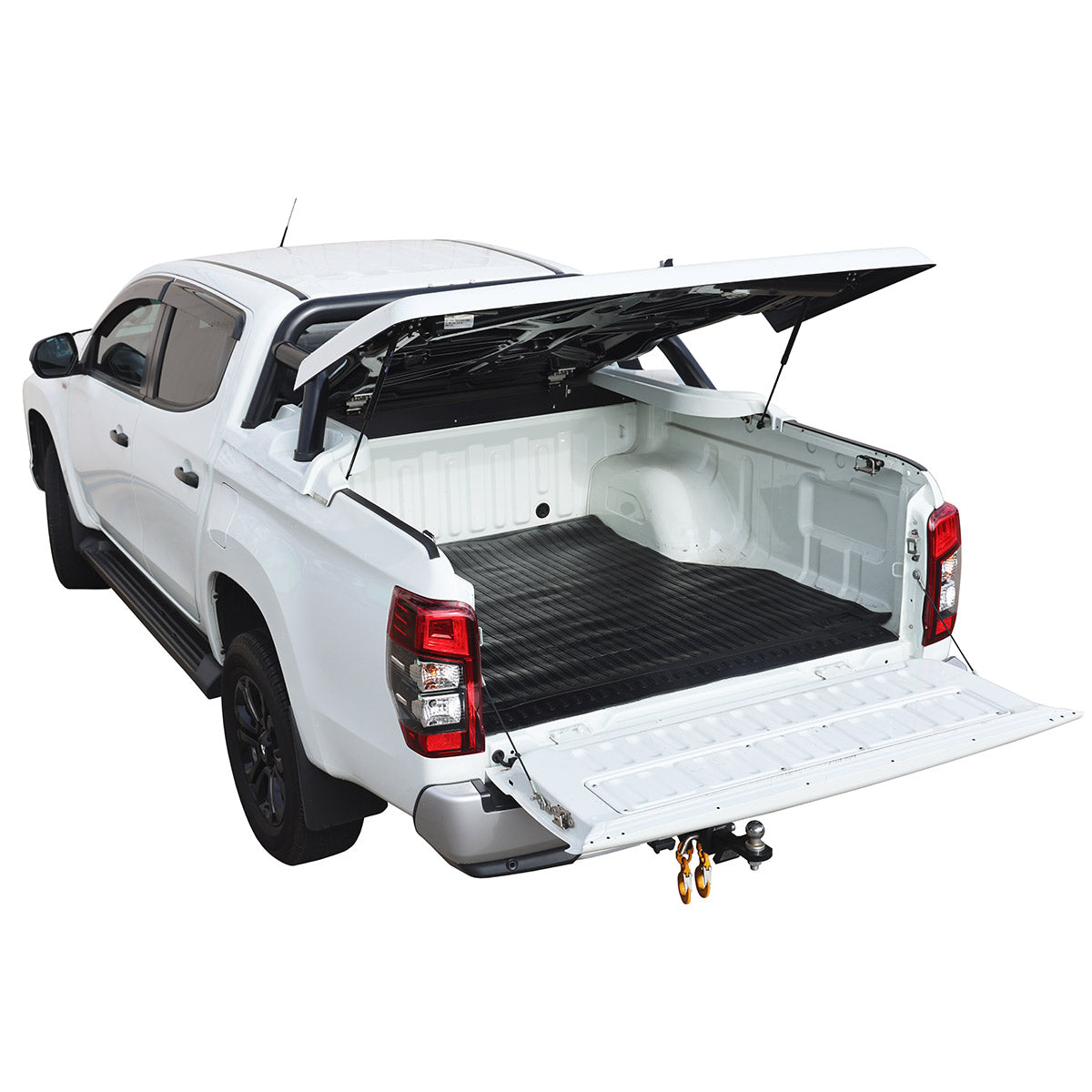 Rubber Tub Mat Dual Cab Mitsubishi Triton MK - 41413