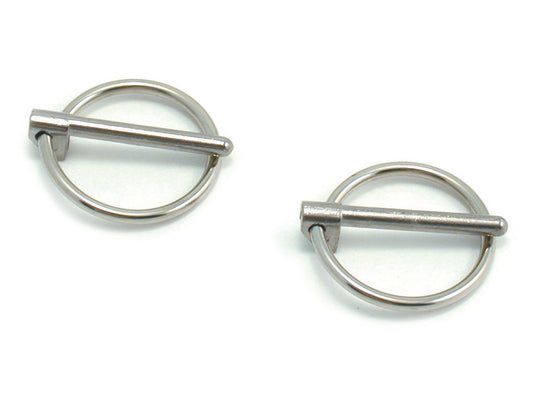 TFI Chrome Plated Torsion Clip Replace 2pk - 4263