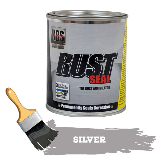 KBS RustSeal SILVER 500ml Rust Seal Paint Rust Preventive Coating - 4303