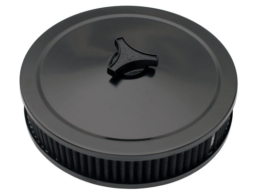 TFI Black Air Cleaner 9"X2" 130mm Holley - 456-921BLK