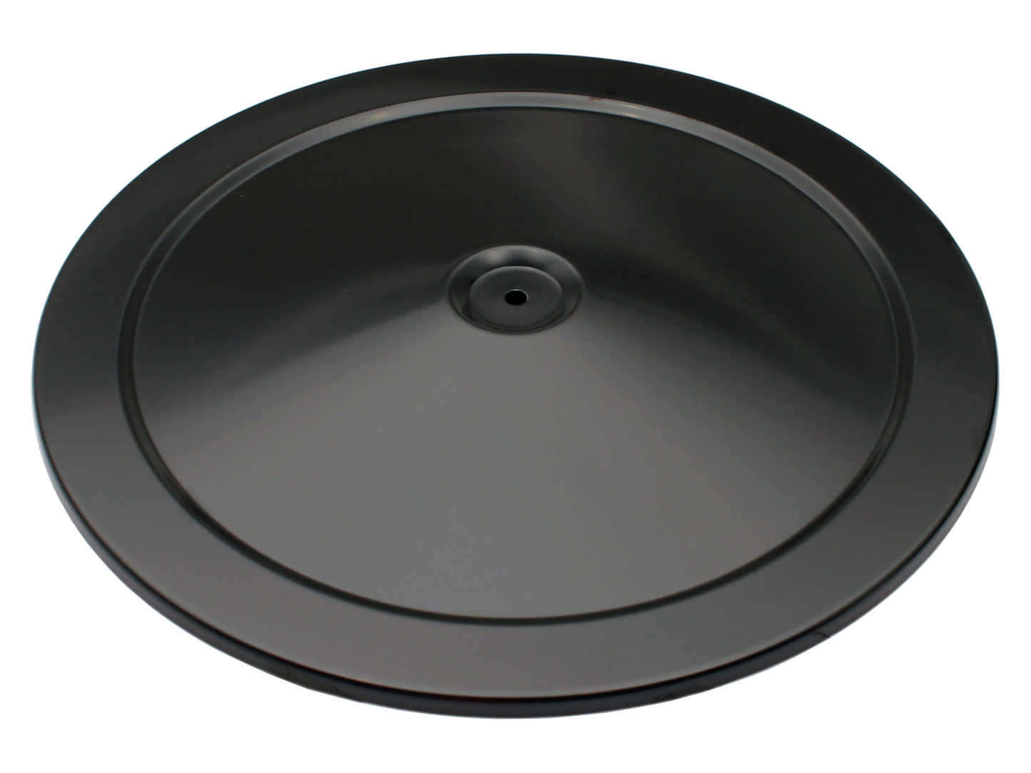 TFI Chrome Air Cleaner 14"X2 Holley Recessed Black - 476-941BK