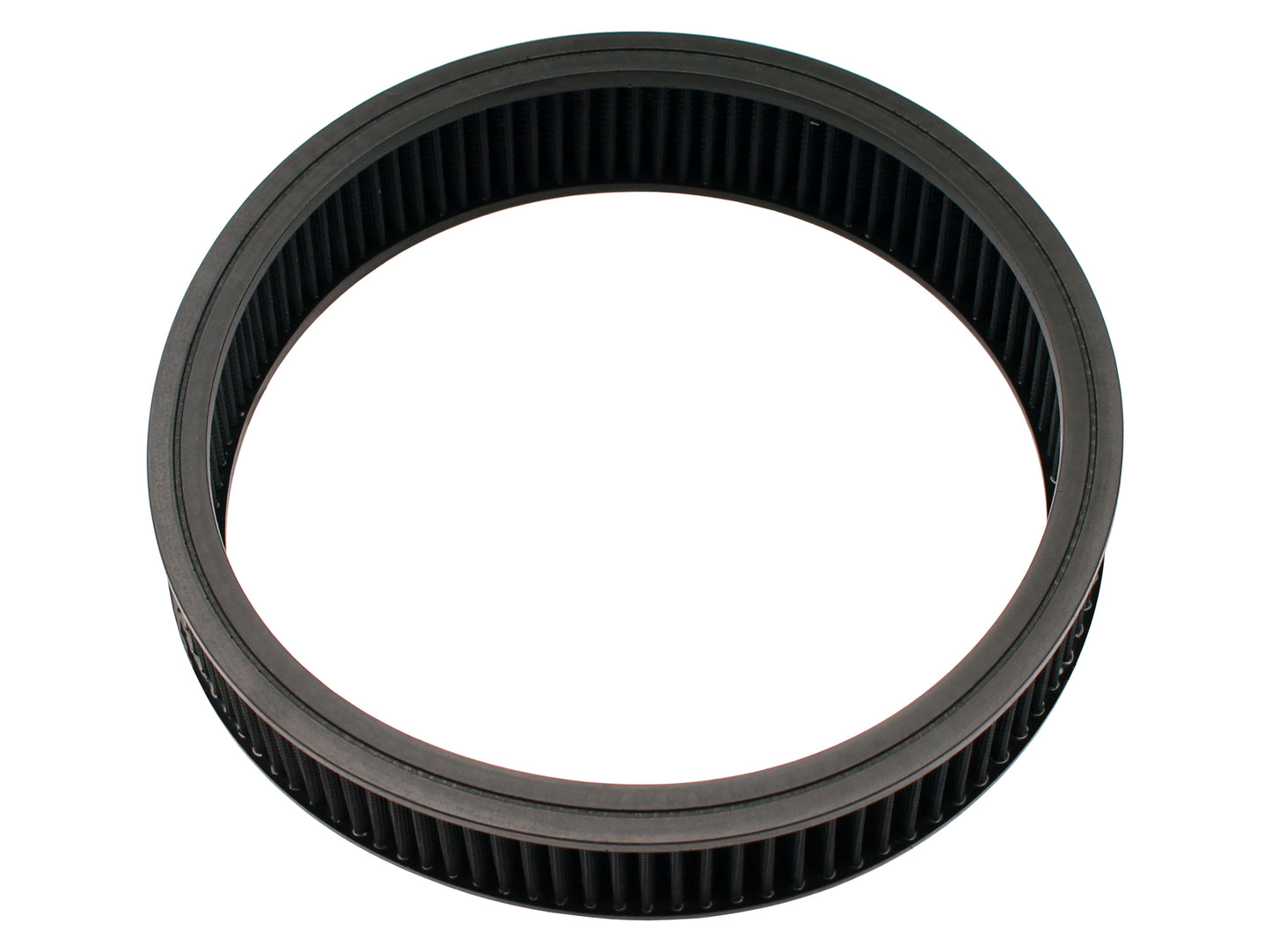 TFI Chrome Air Cleaner 14"X2 Holley Recessed Black - 476-941BK