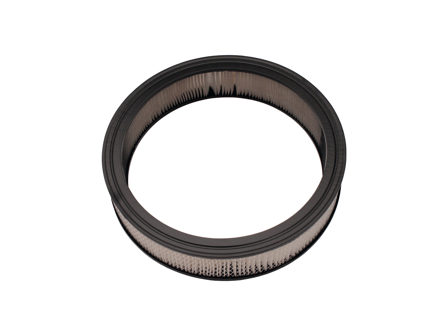 TFI Chrome Air Cleaner 14"X3" Holley Base Recessed - 477-941