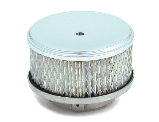 TFI Chrome Air Cleaner 4"x2" Suit 2 5/16" & 2 5/8" - 4790