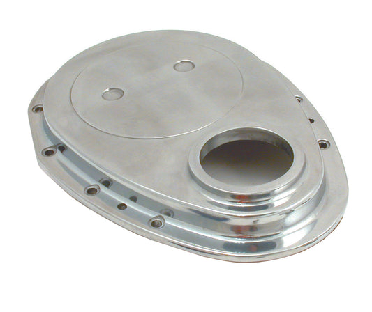 TFI Timing Cover Polished Alloy SB Chev - 4935