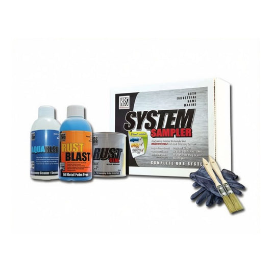 KBS System Small Sampler Kit (Silver) Rust Removal & Prevention - 50003