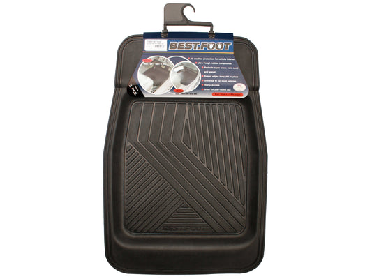Proflex Front Mat Black Set of 2 - 52-700-2