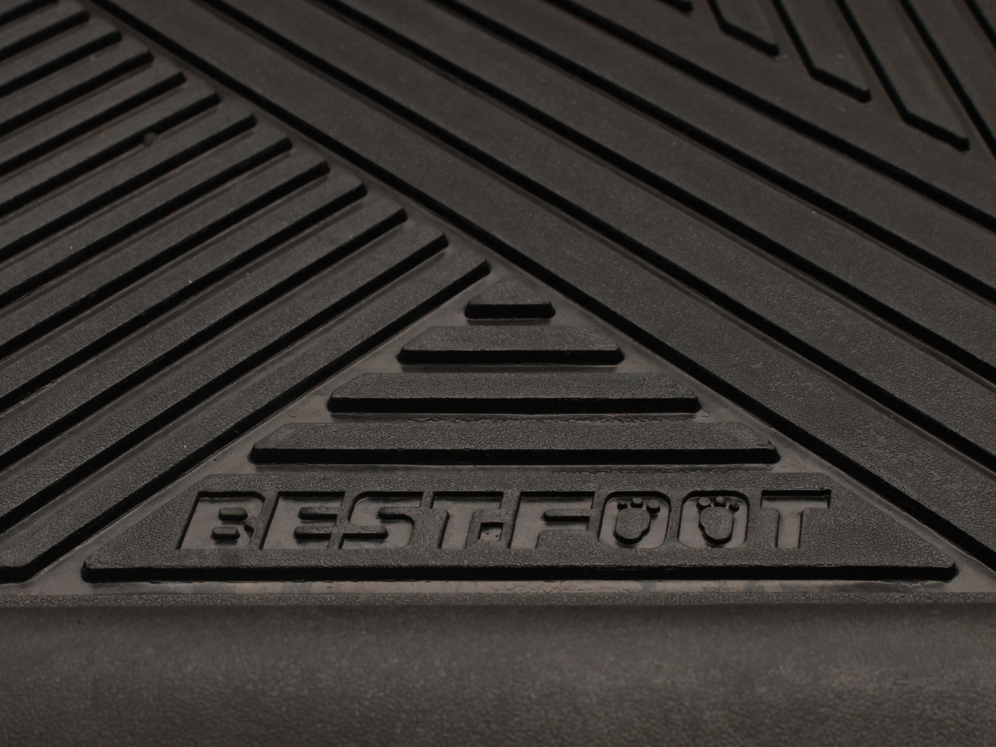 Proflex Front Mat Black Set of 2 - 52-700-2