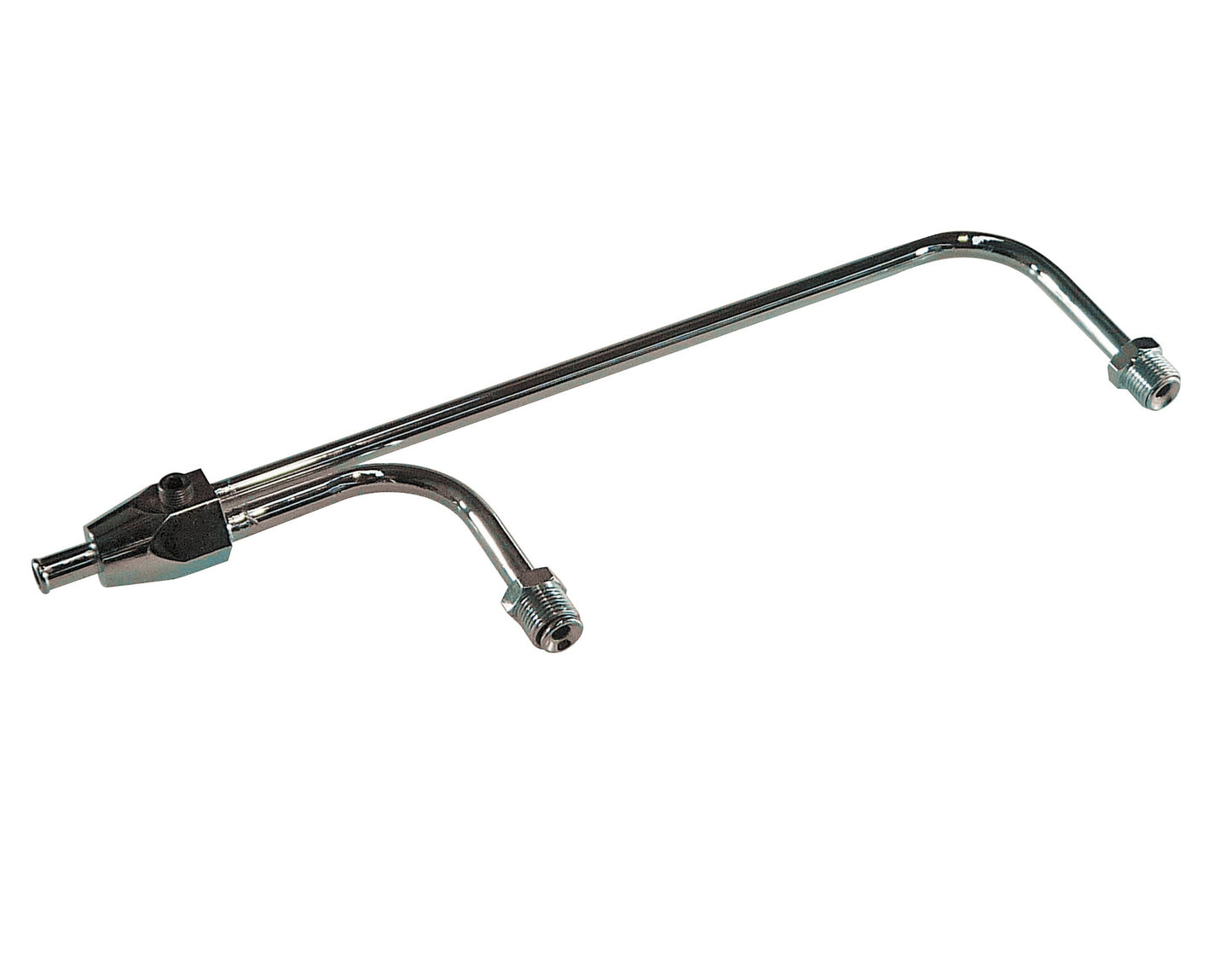 TFI Fuel Rail Line Chrome Holley 8-21/32" Centres - 5951