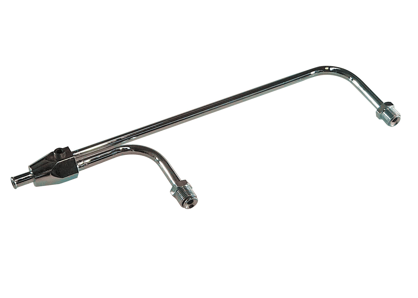 TFI Fuel Rail Line Chrome Holley 9-5/16" Centres - 5952