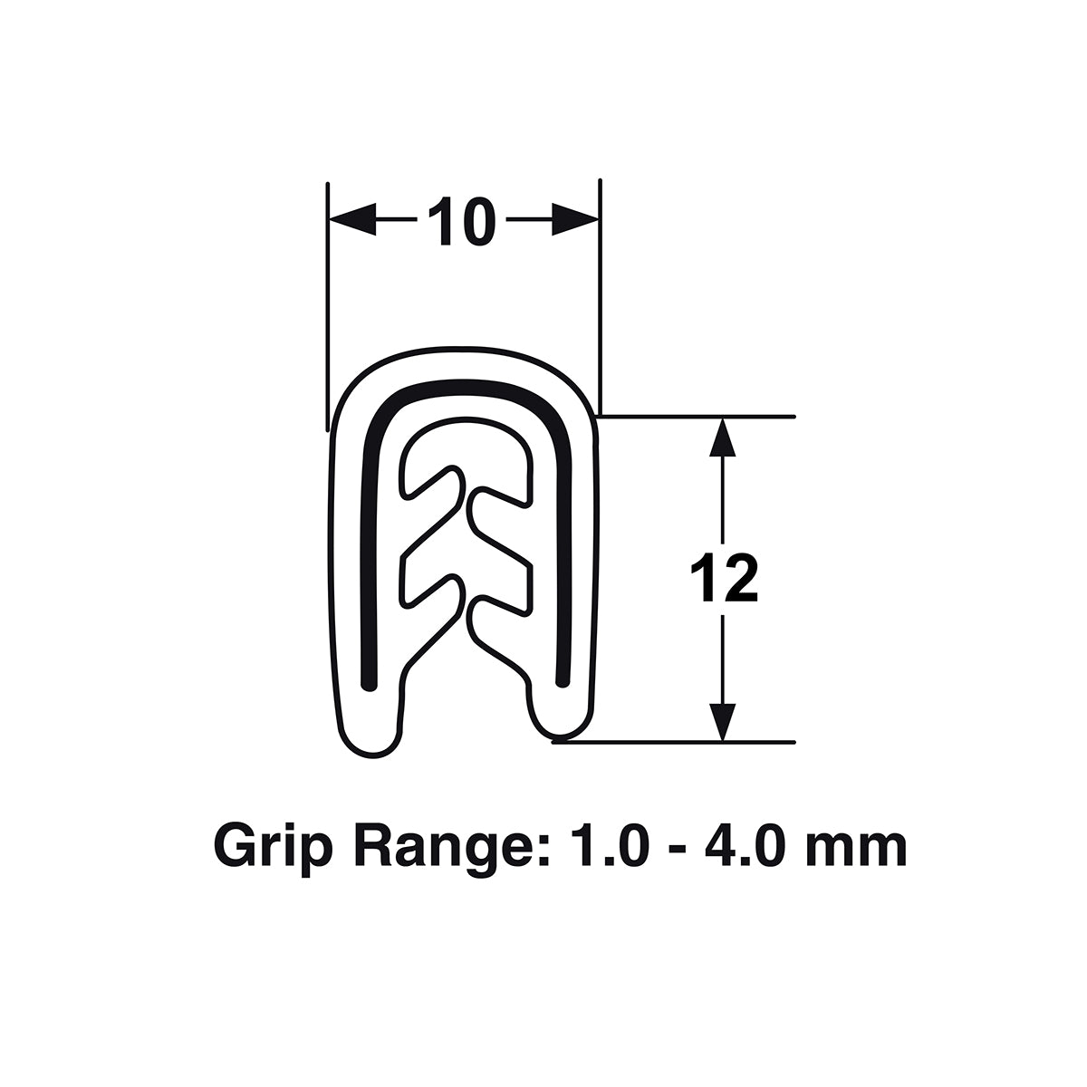 Proflex Pinchweld - 5m Length - 66-020/5M