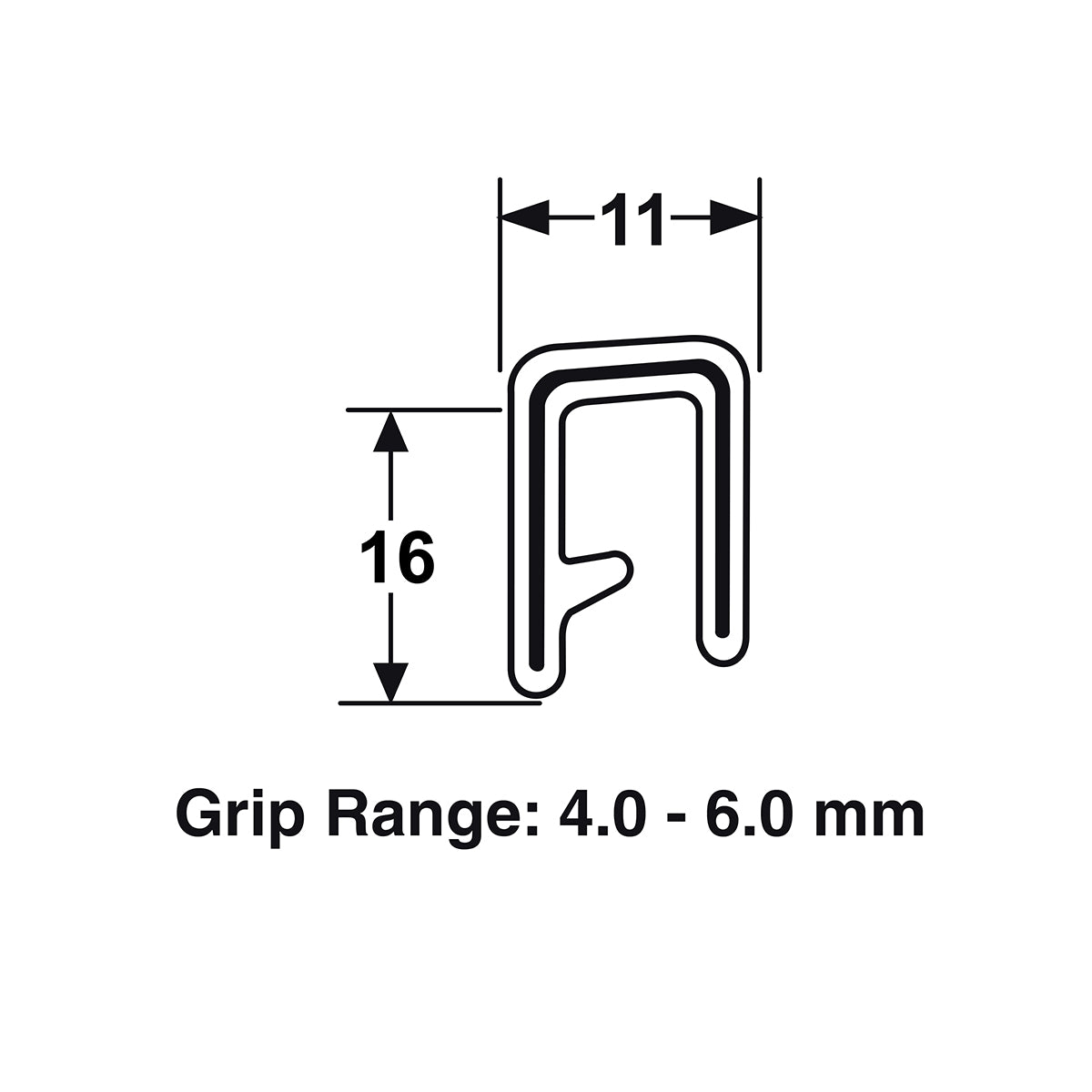 Proflex Pinchweld PVC Black - 5m Length - 66-083/5M