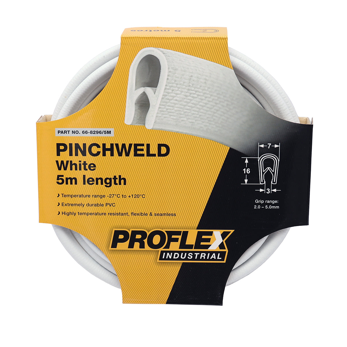Proflex Pinchweld White - 5m Length - 66-8296/5M