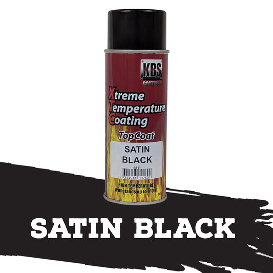 KBS XTC Extreme Temperature Coating ‘Satin Black’ 340g Aerosol - 6811