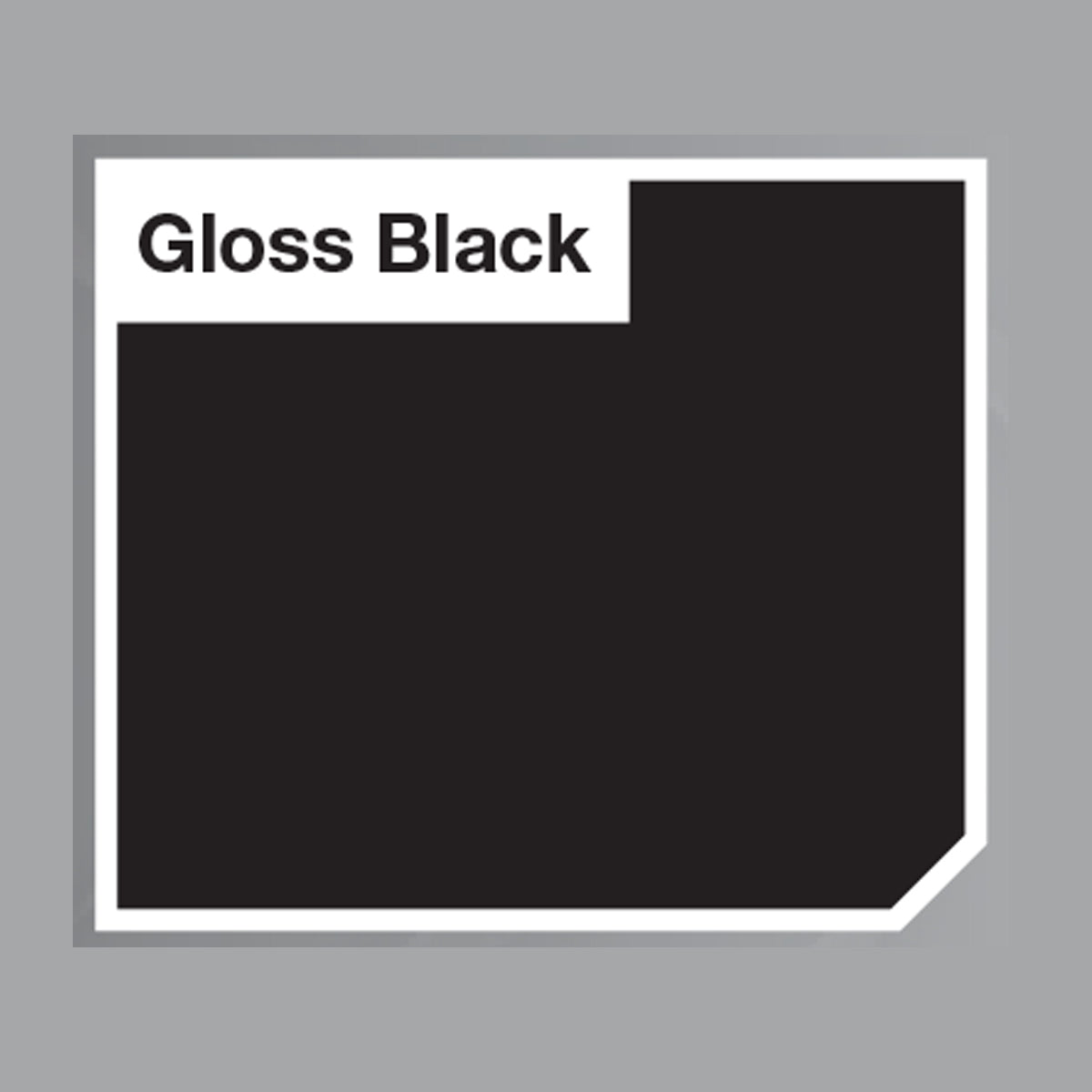 KBS MotorCoater Engine Enamel Paint ‘Gloss Black’ 500ml Tin - 69301