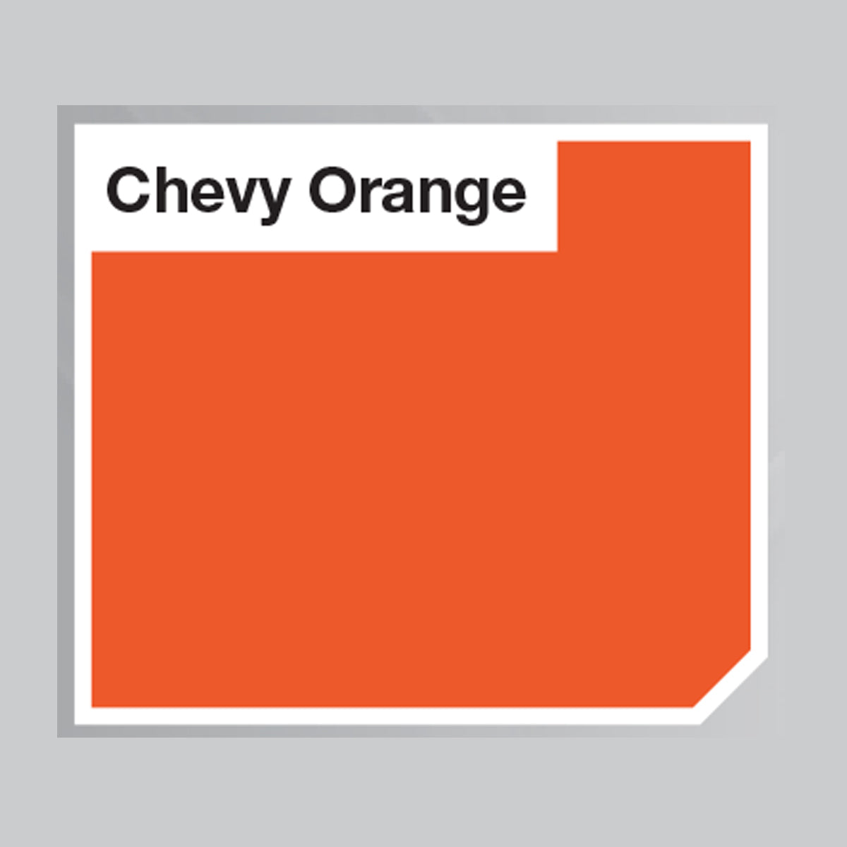 KBS MotorCoater Engine Enamel Paint ‘Chevy Orange’ 500ml Tin - 69302