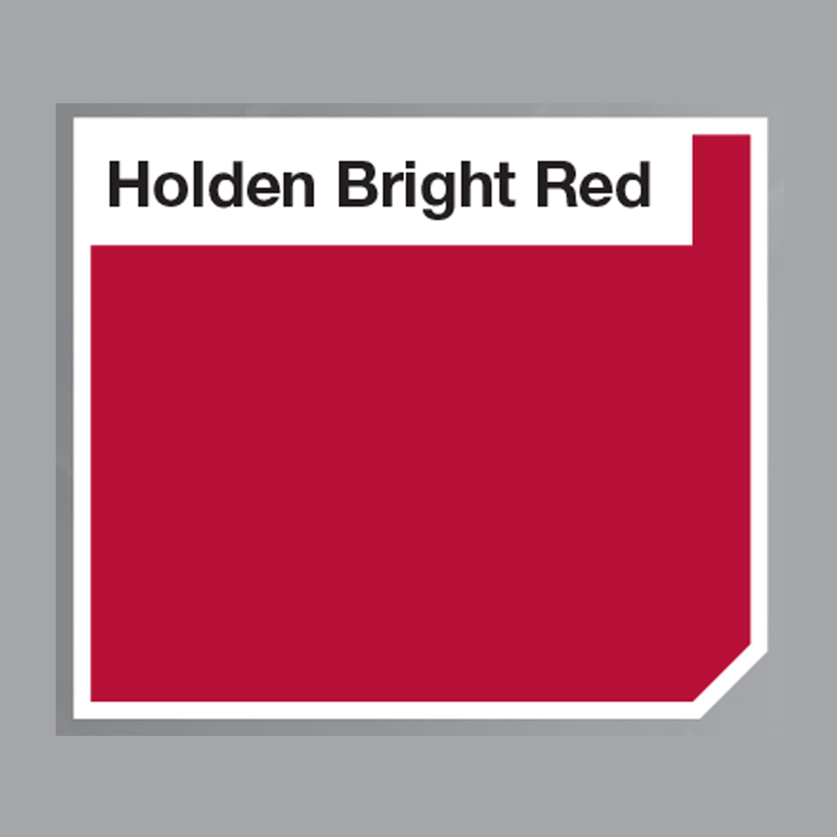KBS MotorCoater Engine Enamel Paint ‘Holden Bright Red’ 500ml Tin - 69317