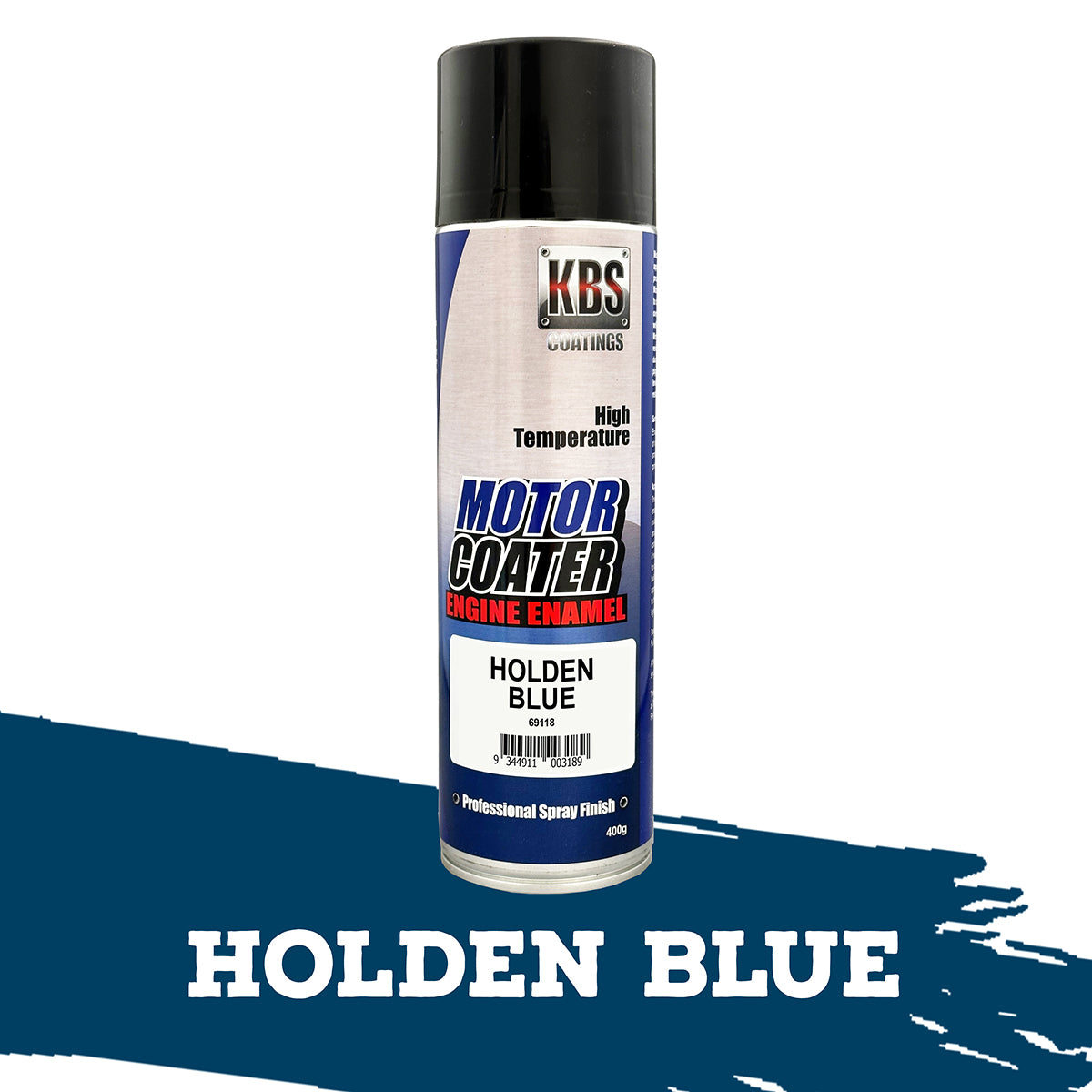 KBS MotorCoater Engine Enamel ‘Holden Blue’ 400g Aerosol - 69118