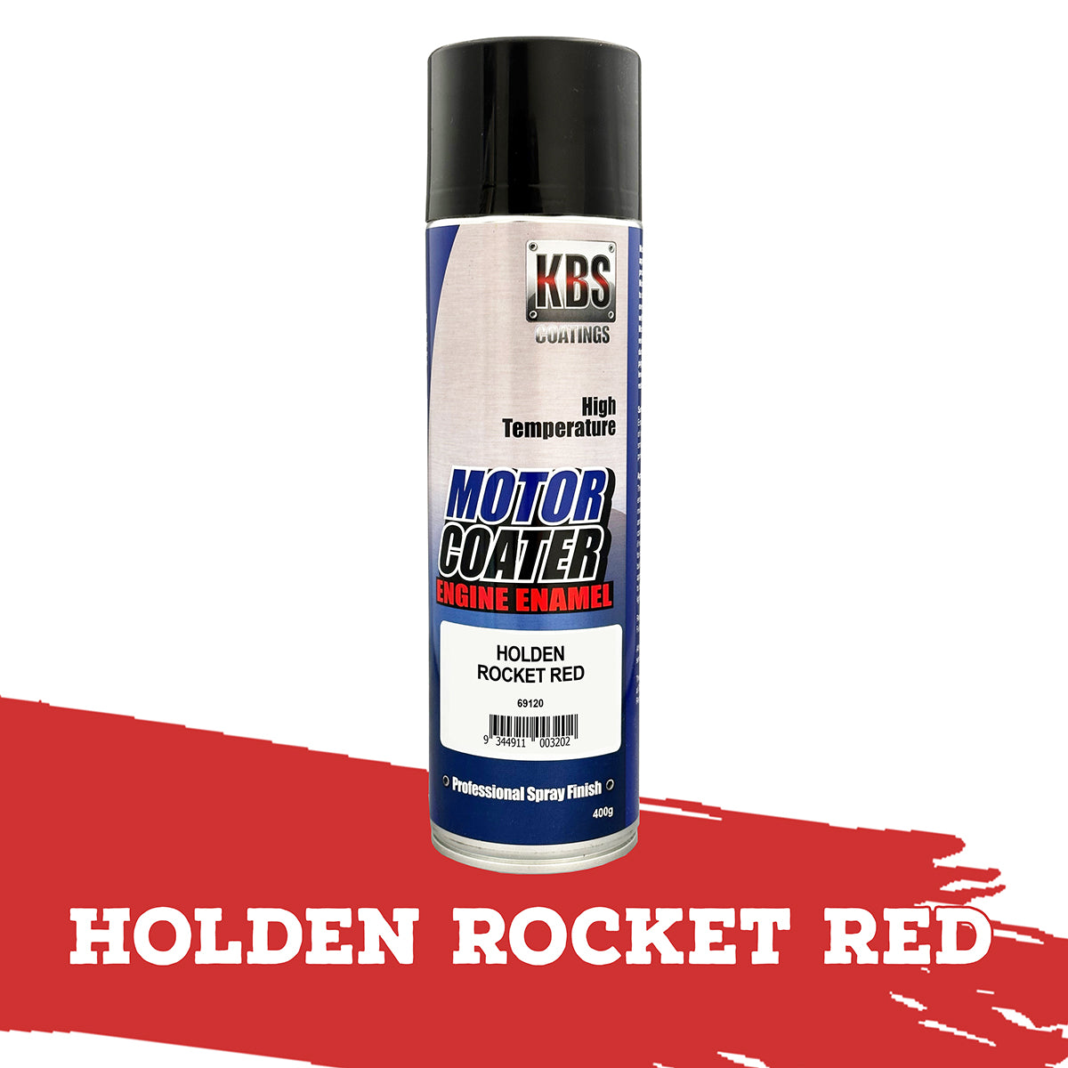 KBS MotorCoater Engine Enamel ‘Holden Rocket Red’ 400g Aerosol - 69120