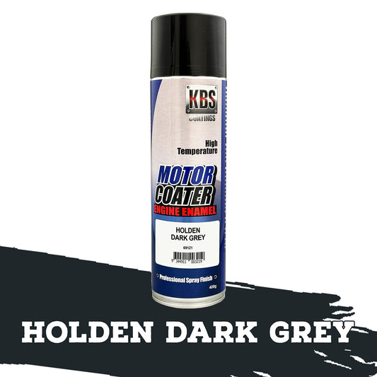KBS MotorCoater Engine Enamel ‘Holden Dark Grey’ 400g Aerosol - 69121