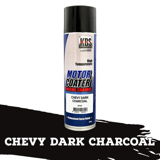 KBS MotorCoater Engine Enamel ‘Chevy Dark Charcoal’ 400g Aerosol - 69125