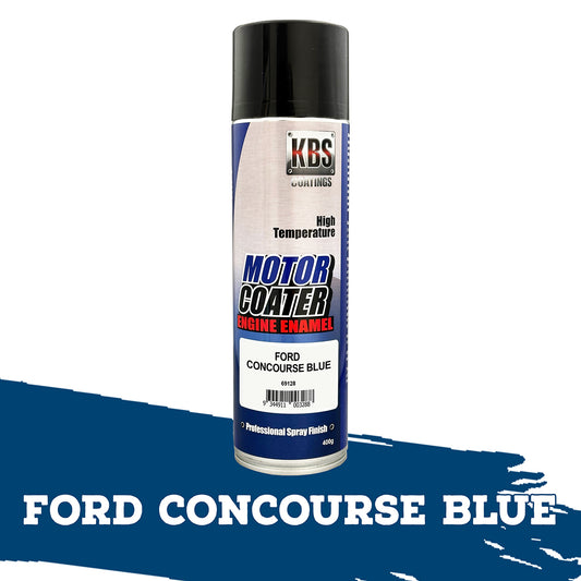 KBS MotorCoater Engine Enamel ‘Ford Concourse Blue’ 400g Aerosol - 69128