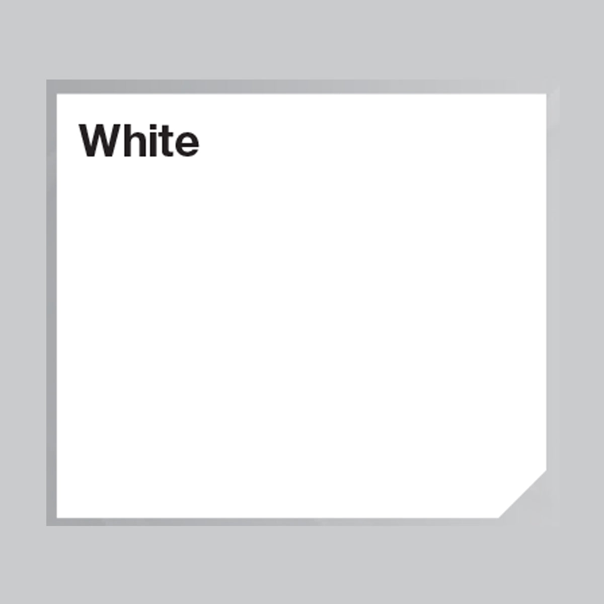 KBS MotorCoater Engine Enamel Paint ‘White’ 500ml Tin - 69307