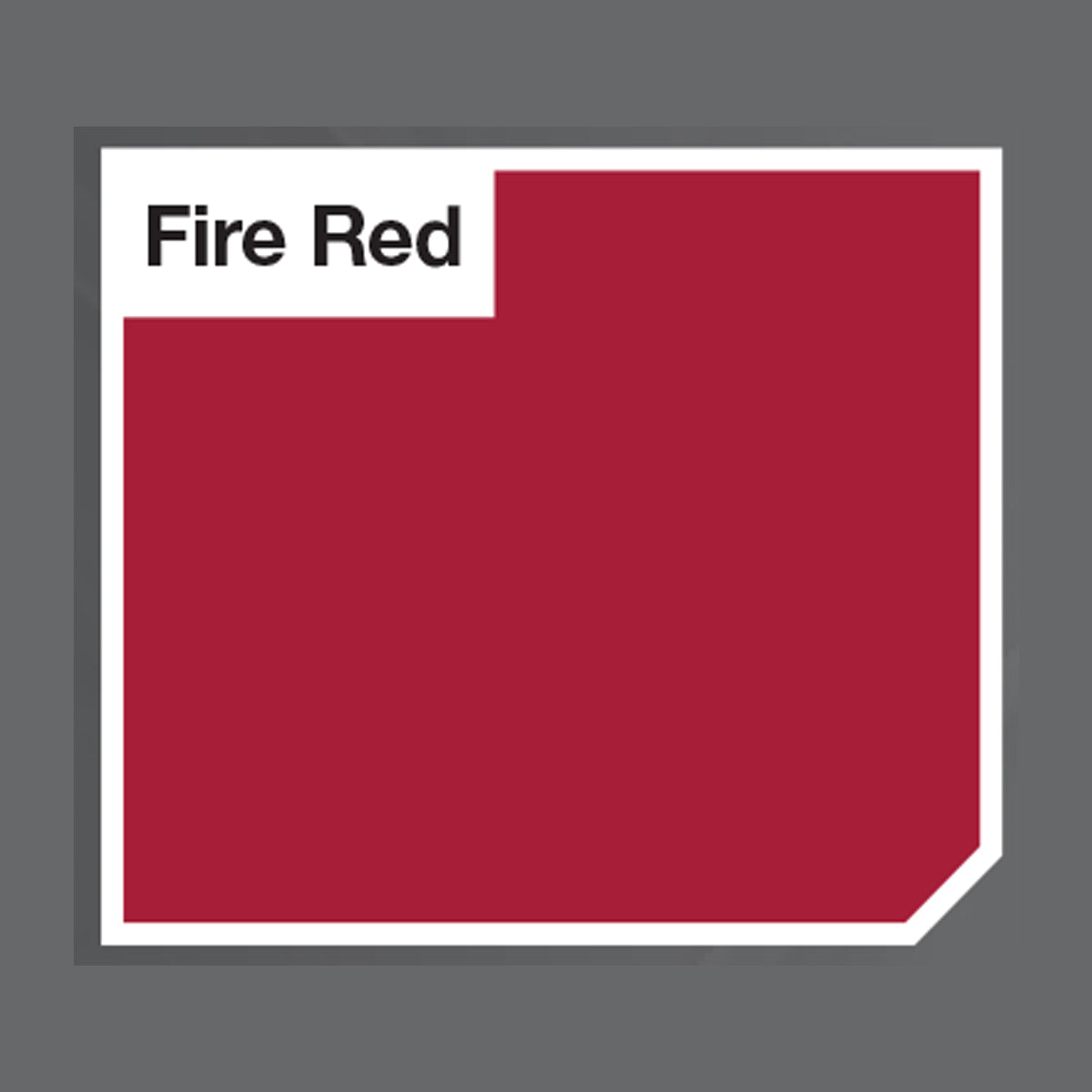 KBS Motor Coater Engine Enamel 500mls FIRE RED High Temperature Paint - 69309