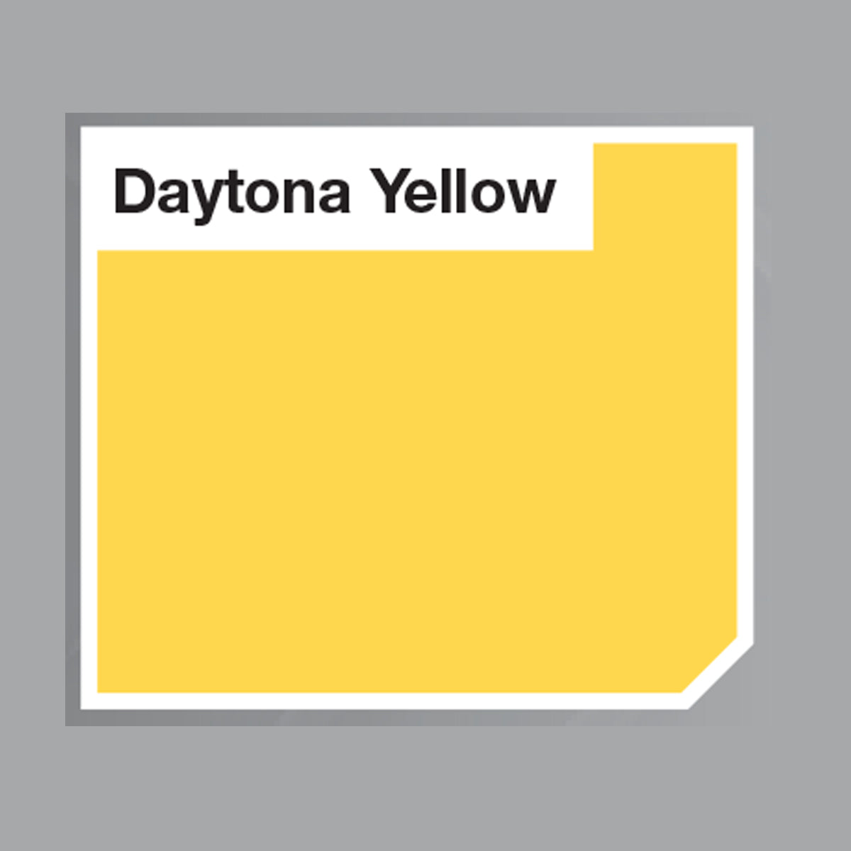 KBS MotorCoater Engine Enamel Paint ‘Daytona Yellow’ 500ml Tin - 69311