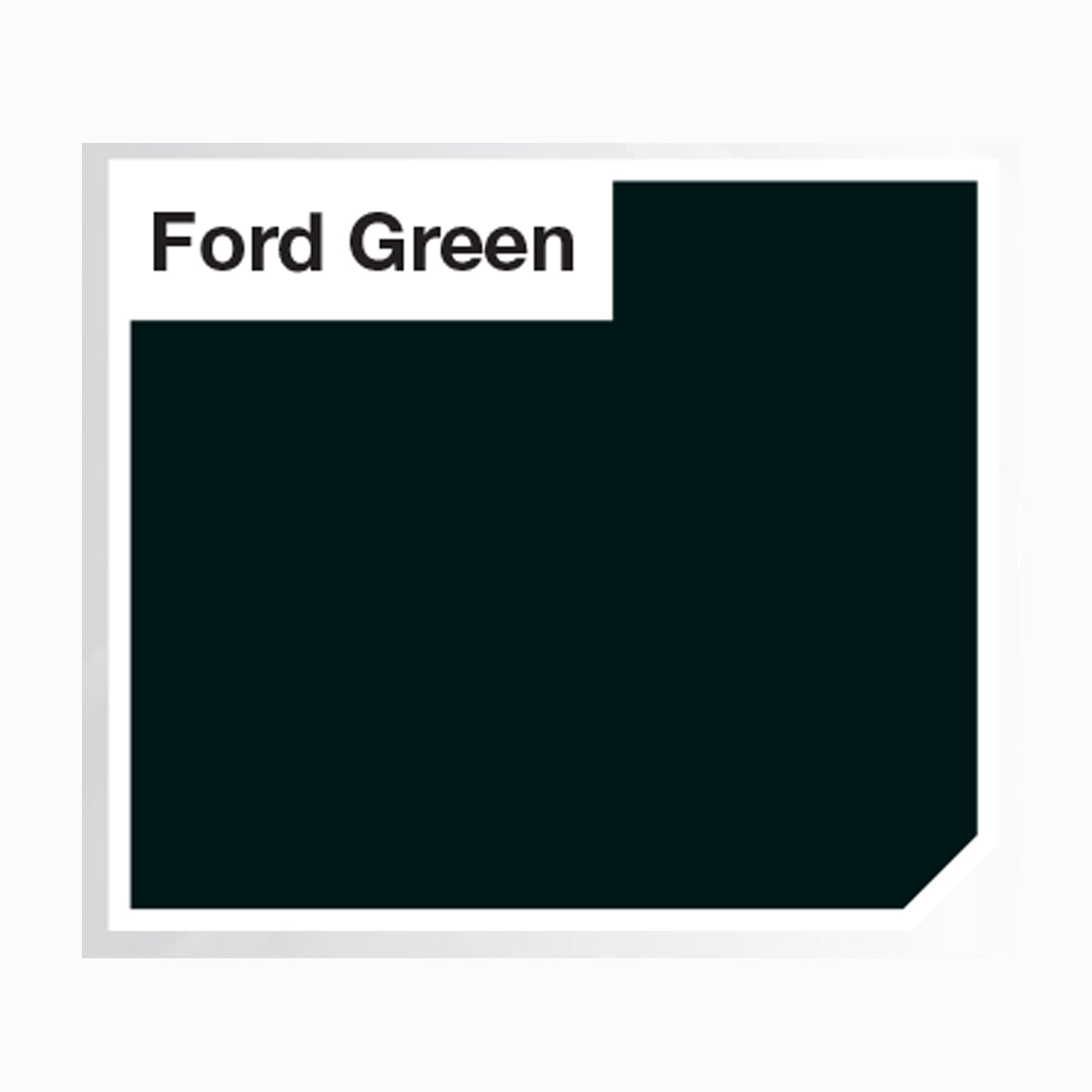 KBS MotorCoater Engine Enamel Paint ‘Ford Green’ 500ml Tin - 69313