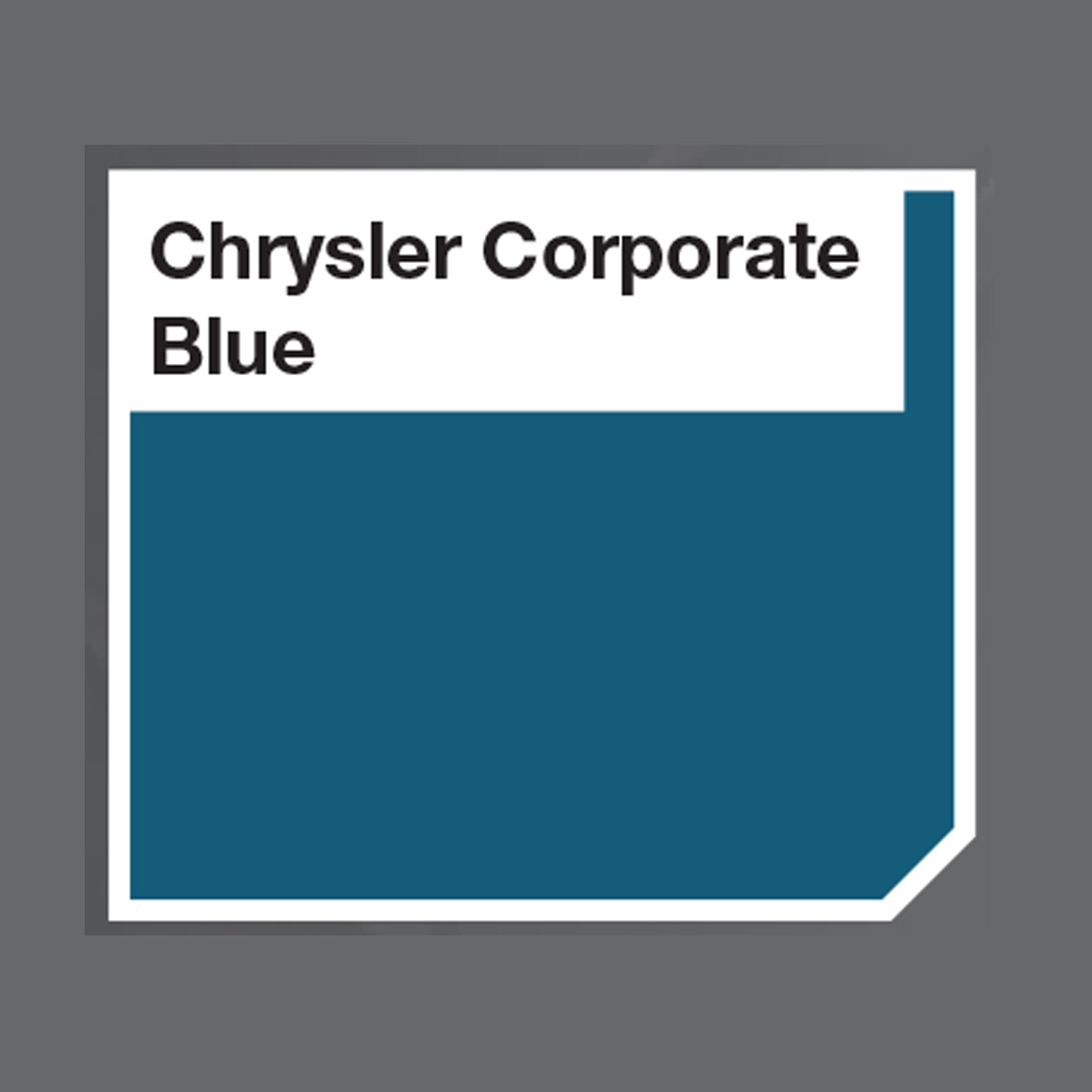 KBS MotorCoater Engine Enamel Paint ‘Chrysler Corporate Blue’ 500ml Tin - 69315