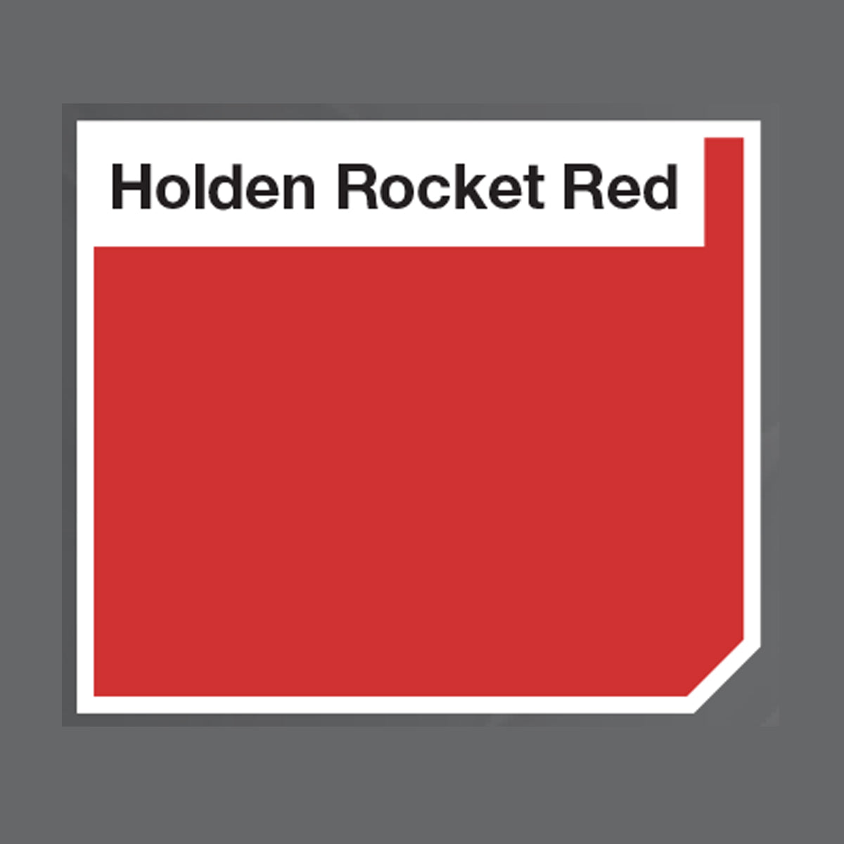 KBS MotorCoater Engine Enamel Paint ‘Holden Rocket Red’ 500ml Tin - 69320