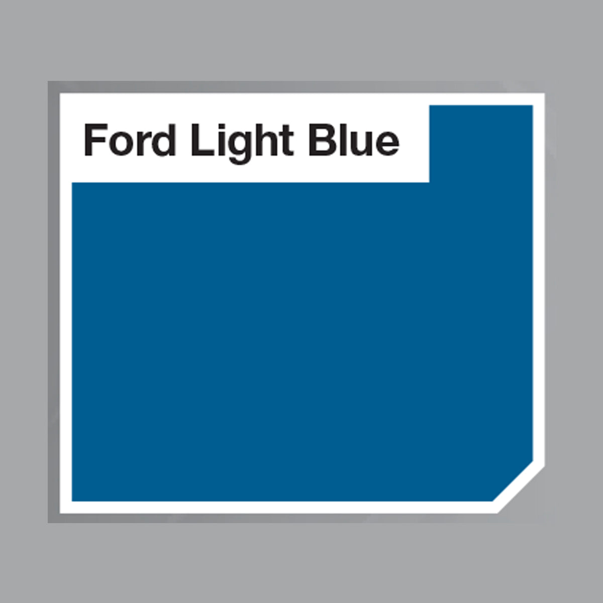 KBS MotorCoater Engine Enamel Paint ‘Ford Light Blue’ 500ml Tin - 69322